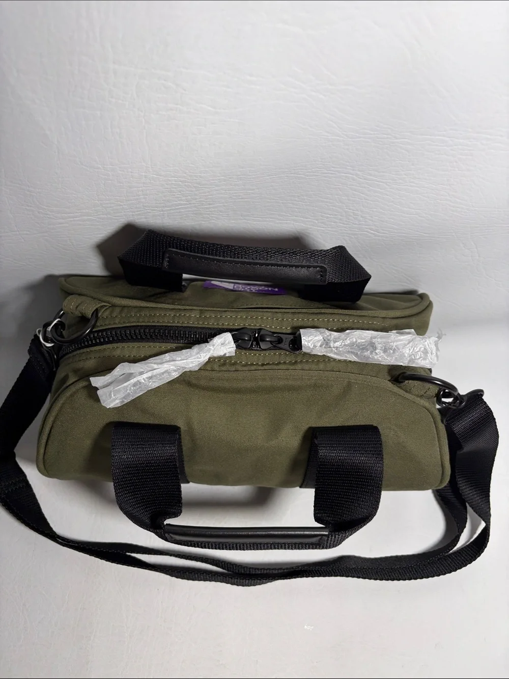 THE NORTH FACE Purple Label X  Nanamica Japan NEW Field Denim Duffle Bag Olive